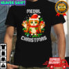 Meowl Christmas Funny Brainrot Meme shirt