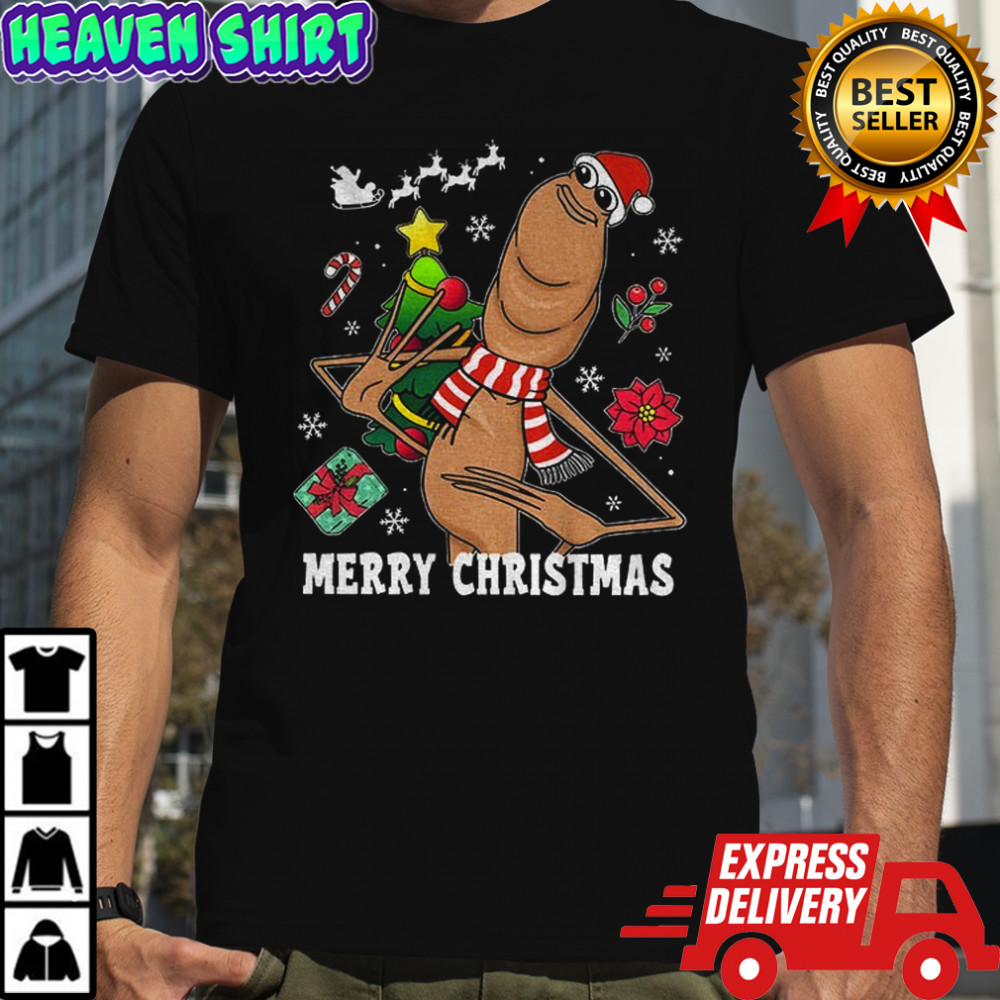Merry Christmas Marcus The Worm funny shirt