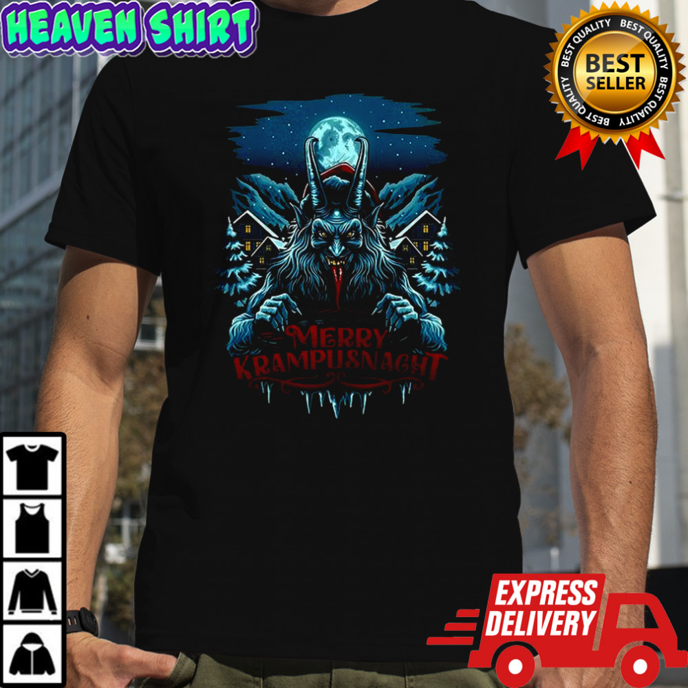 Merry KrampusNacht horror Christmas shirt