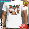 Merry Muscular Christmas characters shirt