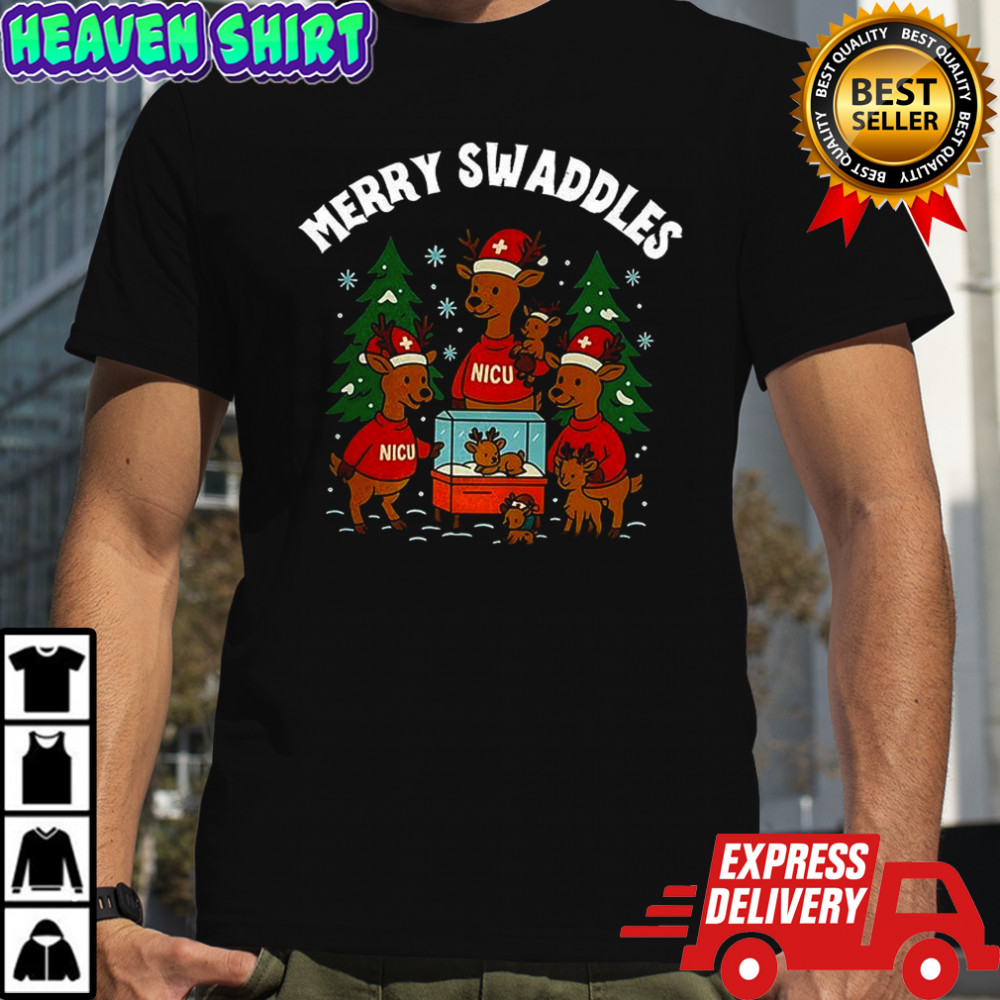 Merry Swaddles Merry Christmas shirt