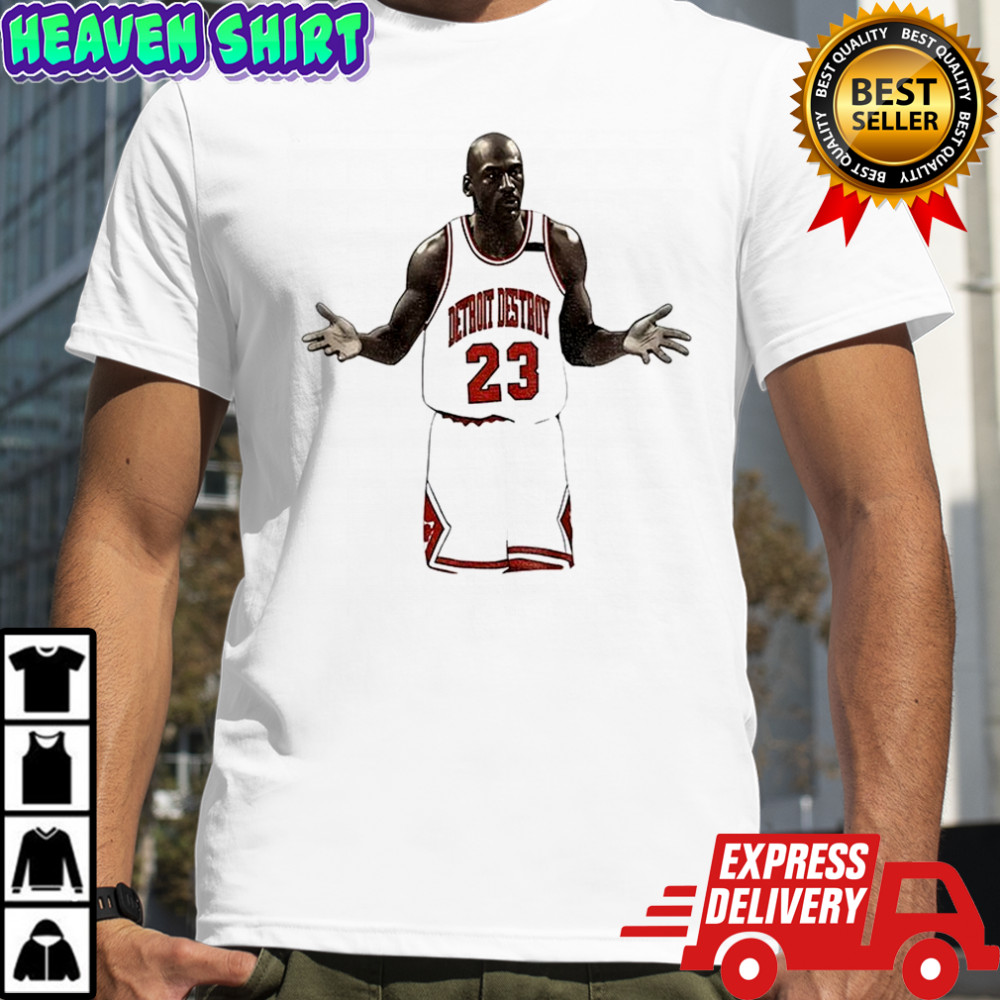 Michael Jordan Chicago Bulls NBA Basketball Detroit Destroy shirt