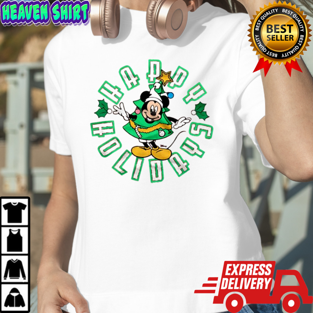 Mickey Mouse Happy Holidays Christmas shirt