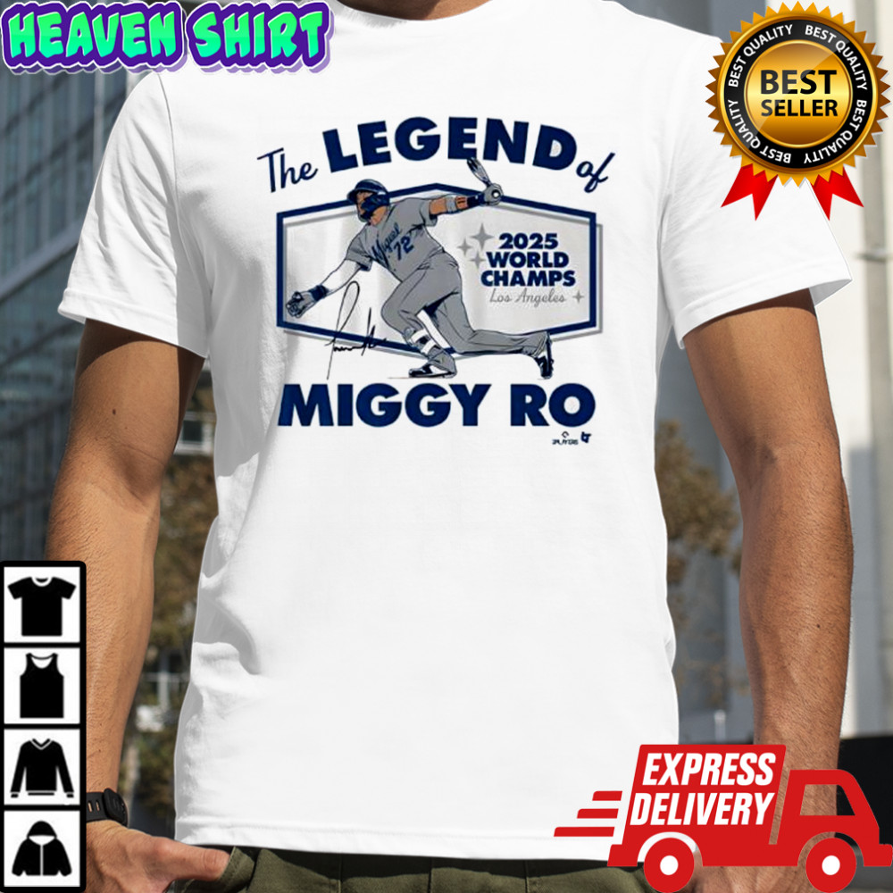 Miguel RojasThe Legend Of Miggy Ro Los Angeles Dodgers shirt