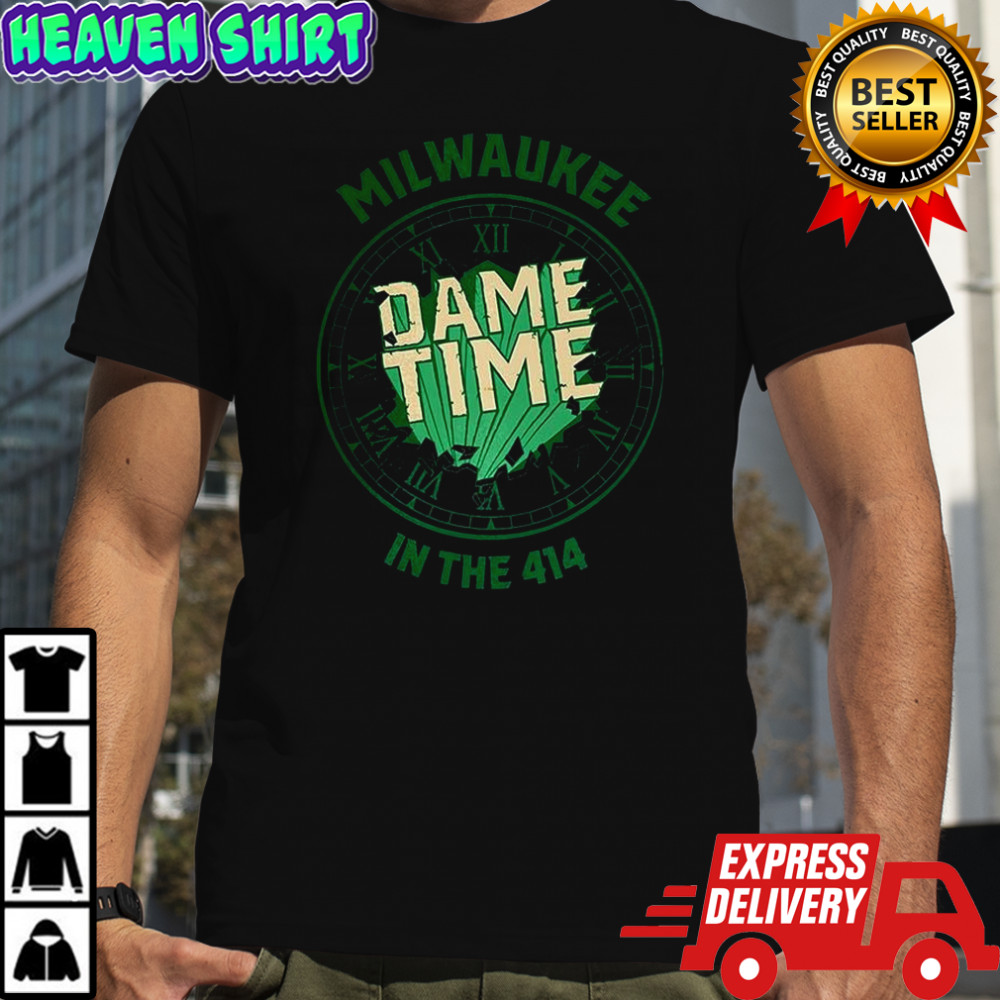Milwaukee Bucks basketball dime time in the 414 shirt