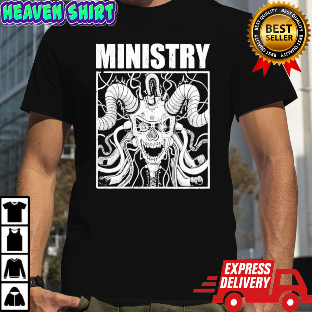 Ministry Machine Skull shirt