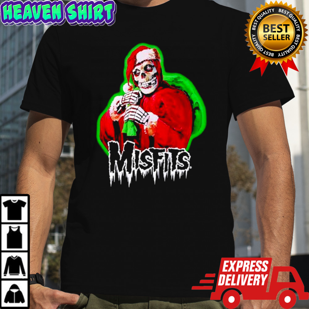 Misfits Santa Crimson Ghost Christmas shirt
