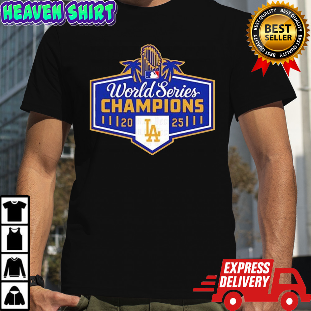 MLB Los Angeles Dodgers as 2025 World Series Champions shirt