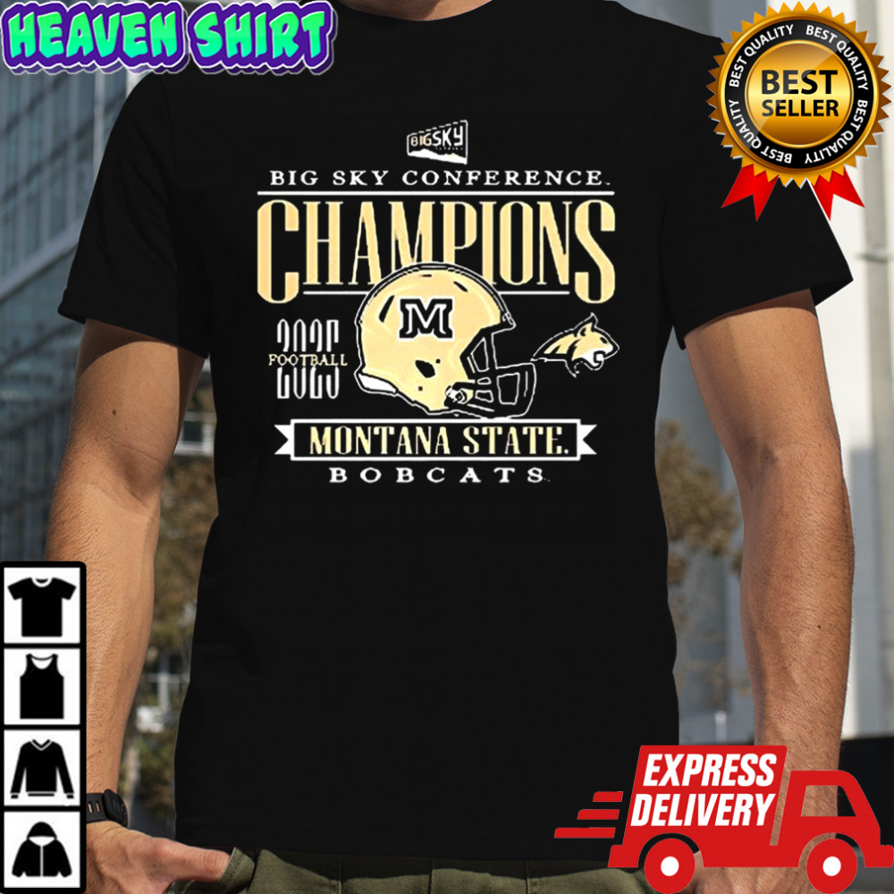 Montana State Bobcats football Big Sky Conference Champions 2025 shirt