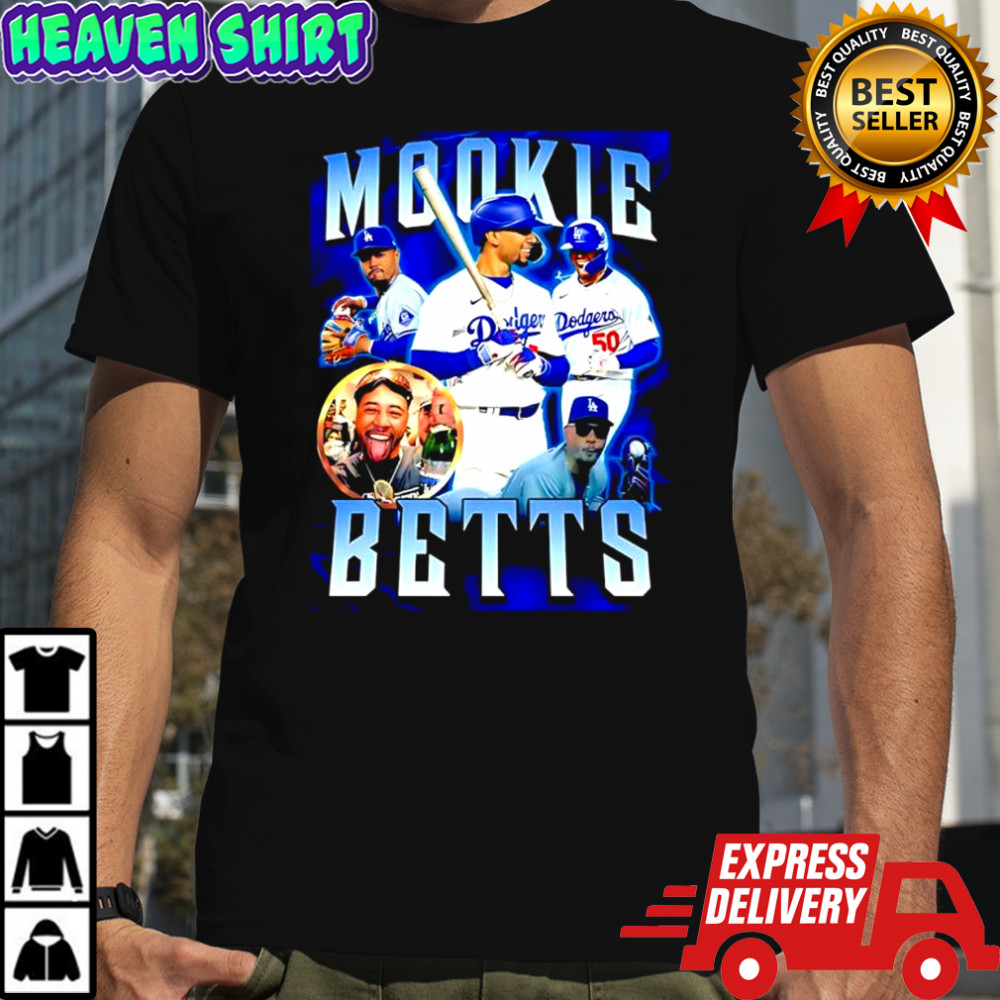 Mookie Betts LA player graphic shirt