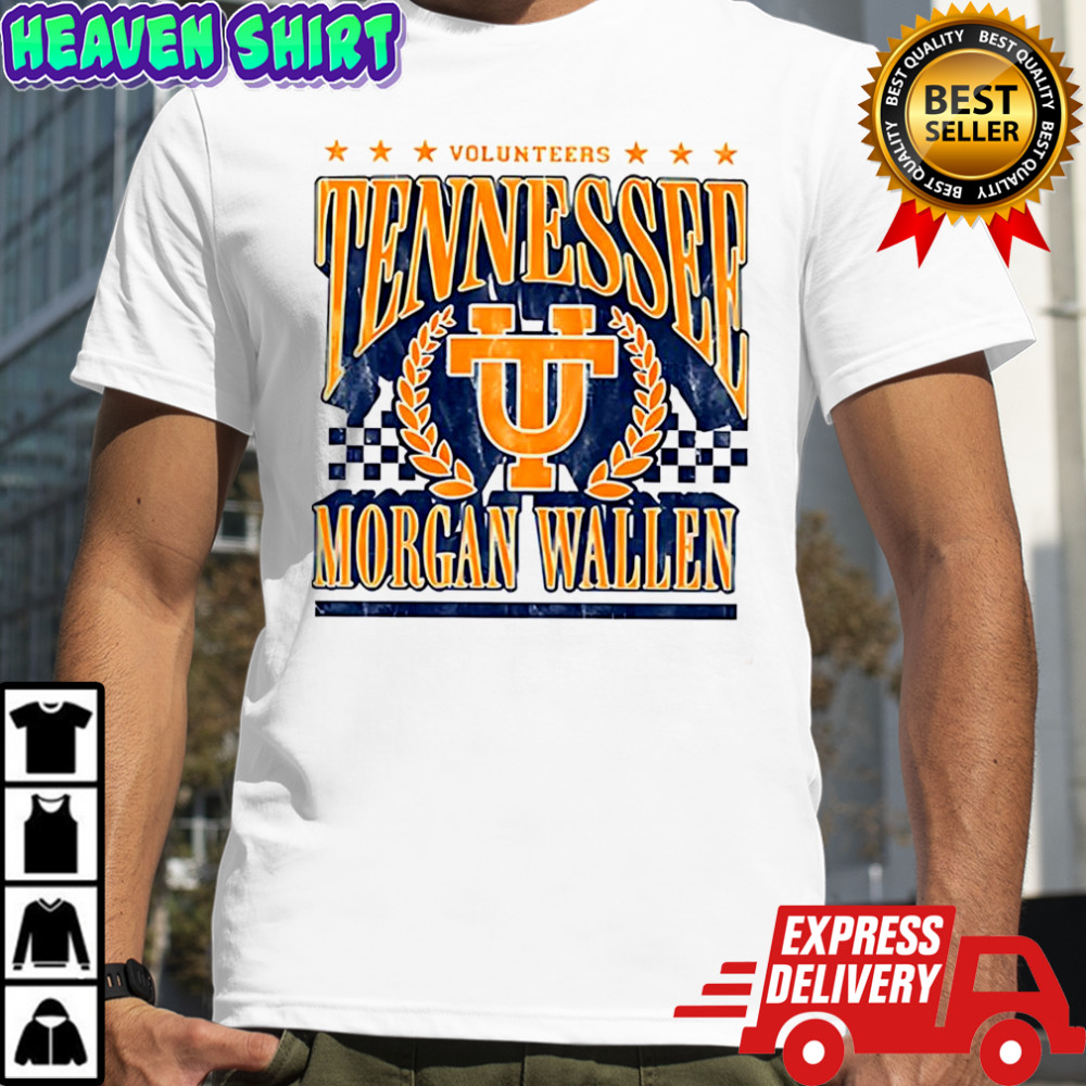 Morgan x Tennessee Volunteers football logo shirt