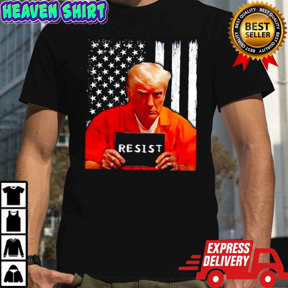 Mugshot Trump Prison Resist shirt