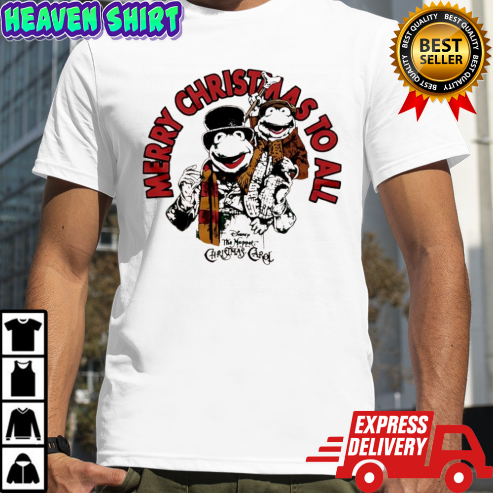 Muppets Merry Christmas To All The Muppets Christmas Carol shirt