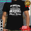My white ass got a little frking tossed mecca of shrimp themed seafood restaurant shirt