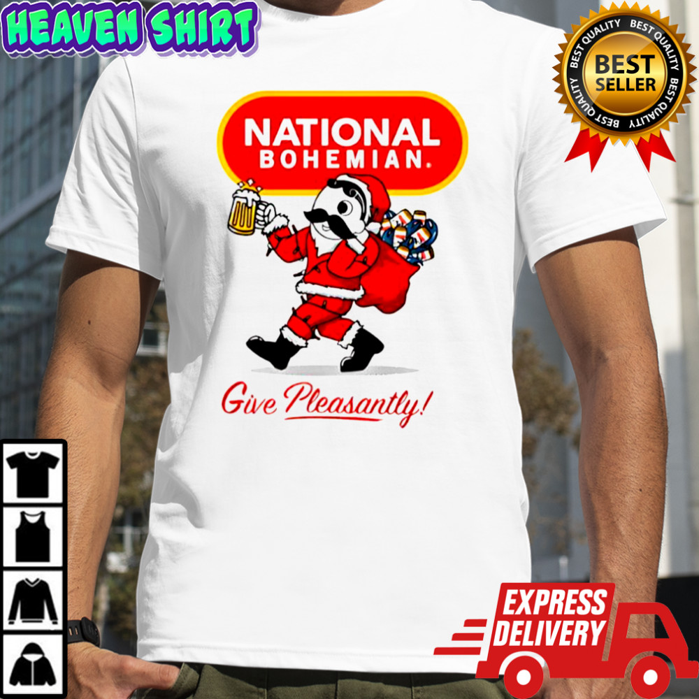 National Bohemian Give Pleasantly Christmas shirt
