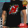 New Jersey Devils logo Holiday Merry Christmas lights shirt