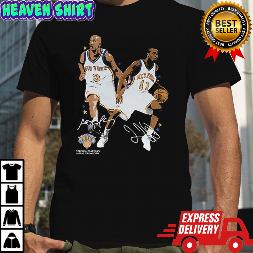 New York Knicks Jamal Crawford x Stephon Marbury signature shirt