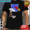New York Rangers Snoopy and Woodstock Painting Logo Shirt