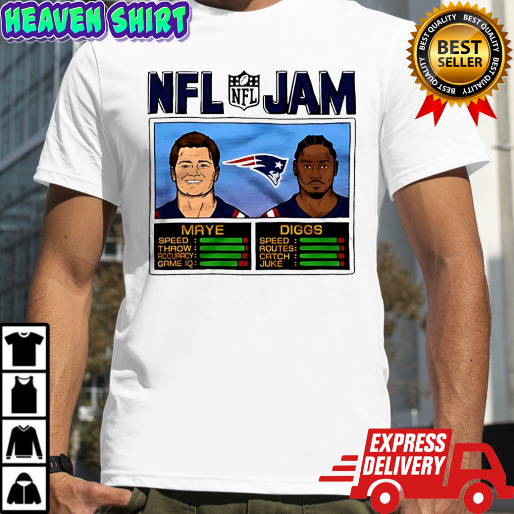 NFL Jam Patriots Maye And Diggs New England Patriots shirt