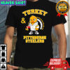 Nice Turkey and Pittsburgh Steelers Football NFL Happy Thanksgiving shirt