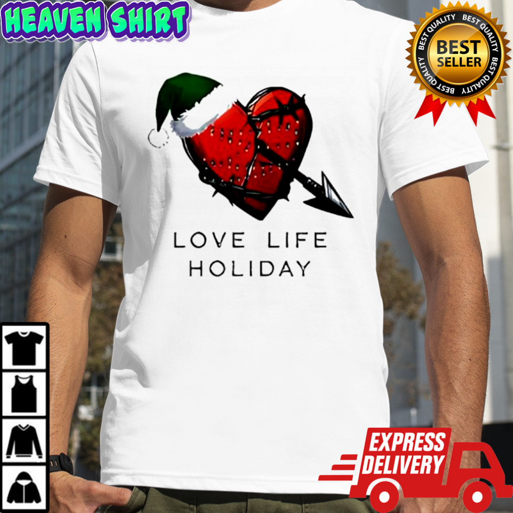Nick Carter Love Life Holiday Christmas shirt