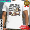 Nick Saban Alabama Crimson Tide I used to be Nick Saban’s pool boy cartoon shirt