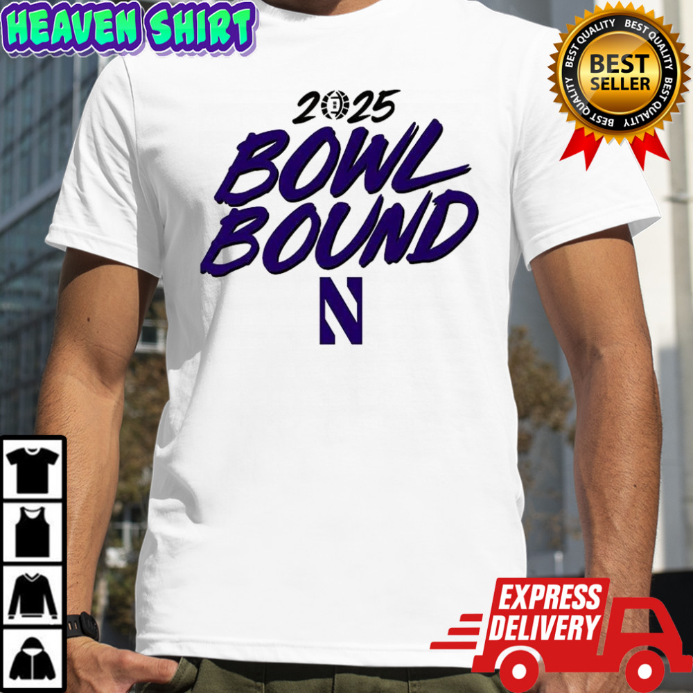 Northwestern Wildcats football 2025 Bowl Bound shirt
