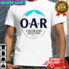 O.A.R. Colorado Road Trip 2025 logo shirt
