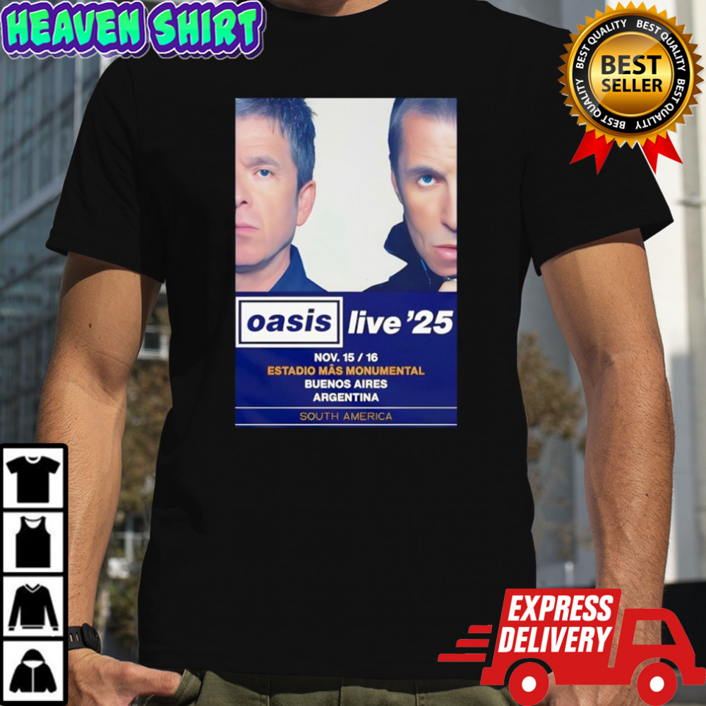 Oasis Buenos Aires Argentina Poster Shirt