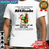 Official Baby Yoda I told my daughter to watch her attitude she looked at me and said Merry Christmas shirt