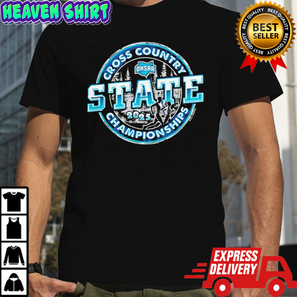 OHSAA Cross Country State Championships runners 2025 shirt