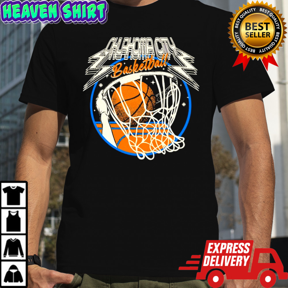 Oklahoma City Thunder basketball vintage shirt