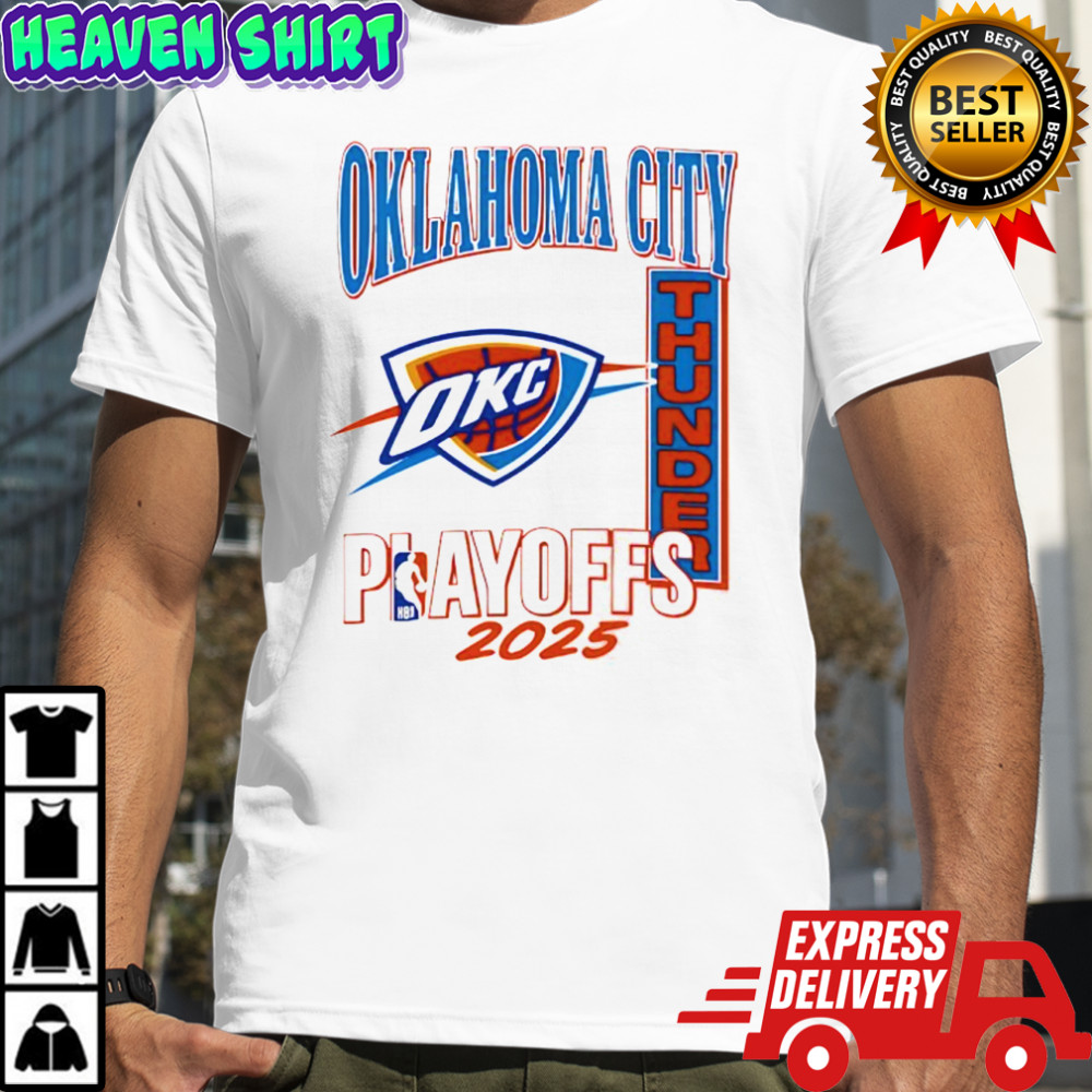 Oklahoma City Thunder Playoffs 2025 Logo shirt