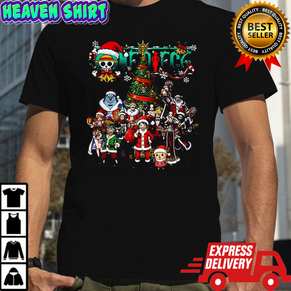One Piece Holiday Merry Christmas shirt