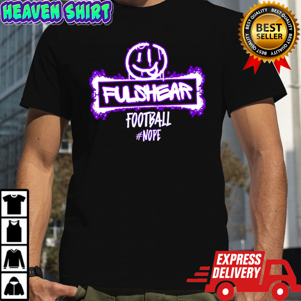 Original Fulshear Football hashtag Nope neon shirt