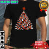 Pack of foxes Christmas tree shirt