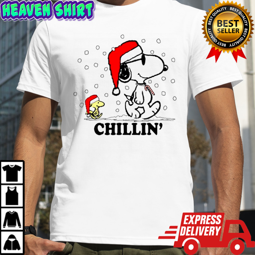 Peanuts Holiday Snoopy Snowfall Chillin’ shirt