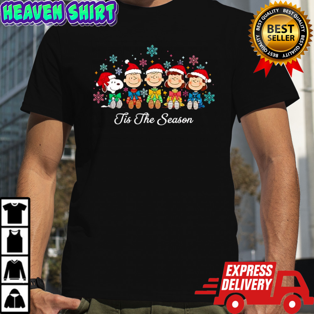 Peanuts Holiday Tis The Season Christmas shirt
