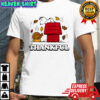 Peanuts Snoopy Thankful Turkey with Fall Leaves Shirt