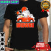 Peanuts x Cleveland Browns Welcome To The Pound driving car shirt