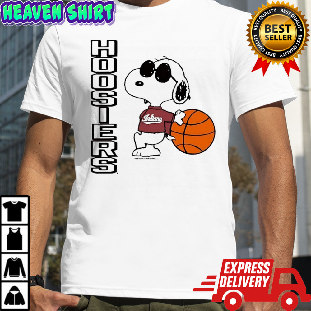 Peanuts x Indiana Hoosiers Joe Cool Basketball shirt