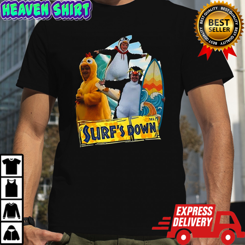 Penguins x Surf’s down shirt