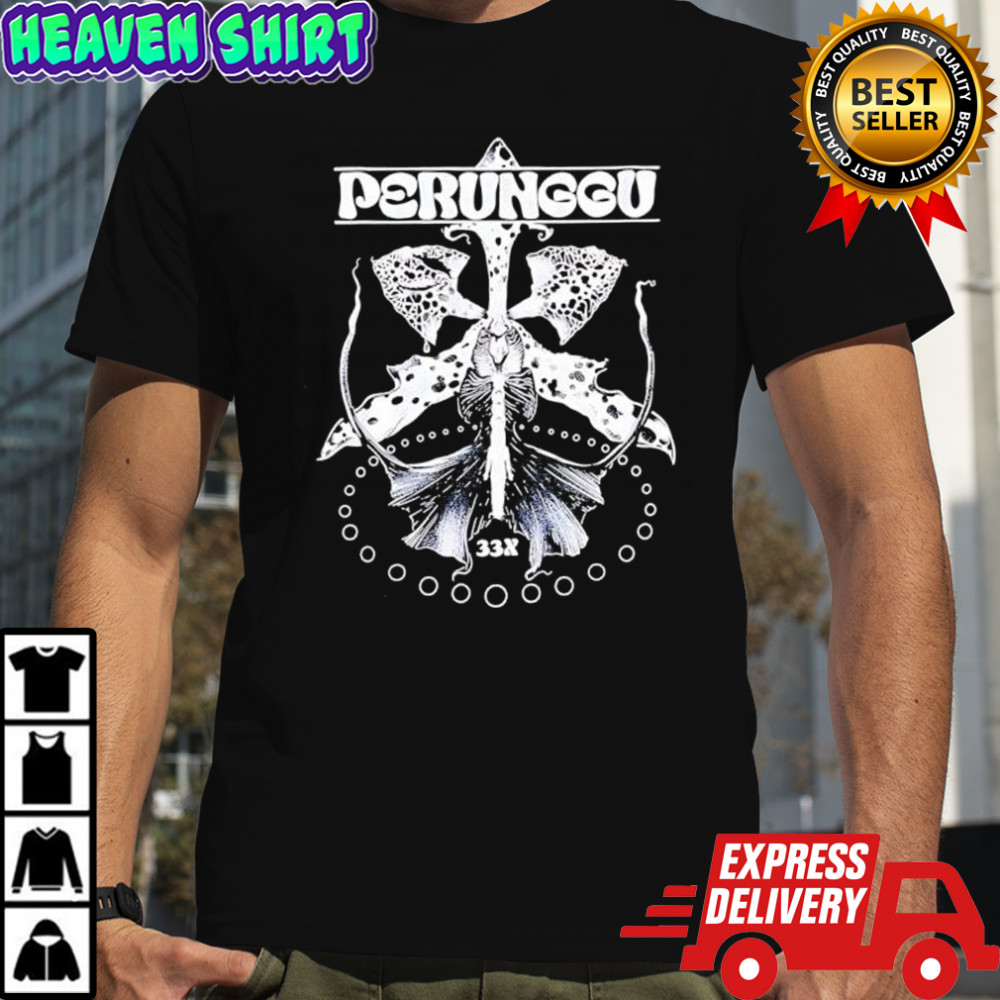 Perunggu 33X Indonesian band album shirt