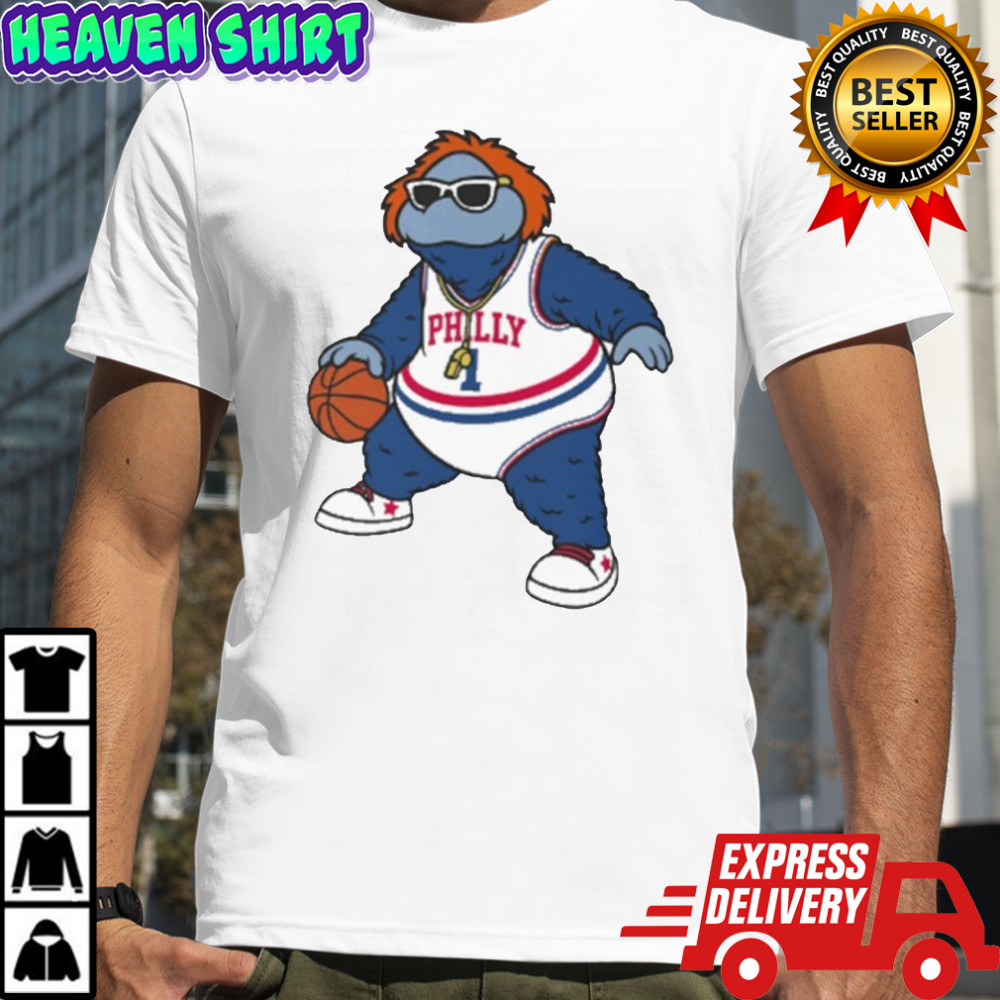 Philadelphia 76ers Big Shot Philly Mascot T-shirt