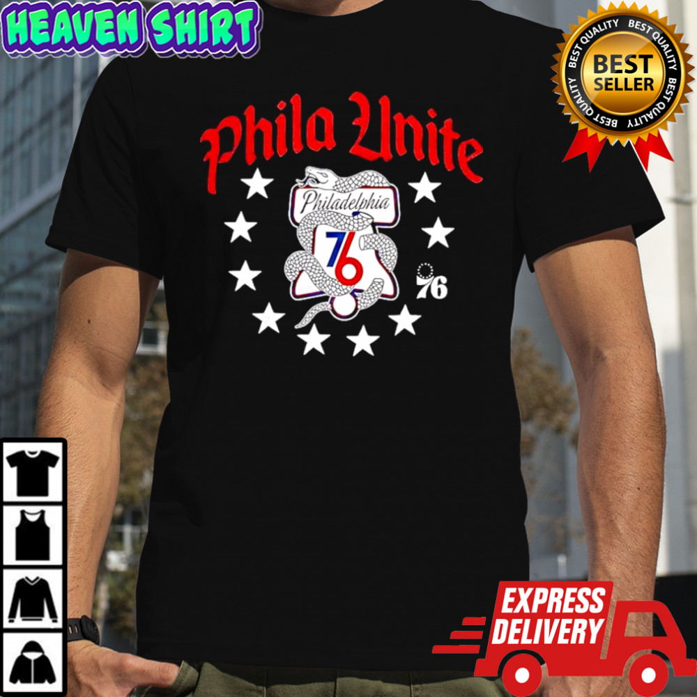 Philadelphia 76ers City Basketball Phila Unite Logo Shirt