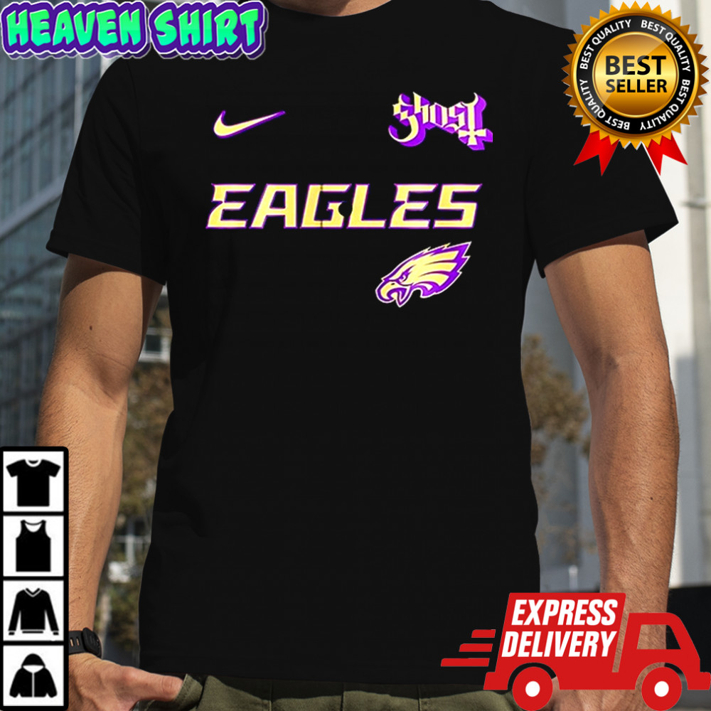 Philadelphia Eagles MLB Ghost Band world tour 2025 art shirt