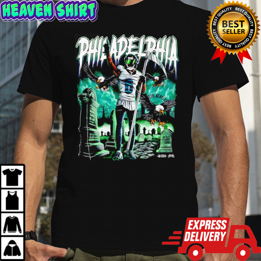 Philadelphia Slim Reaper Graveyard Shirt