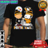 Pittsburgh Steelers and Peguins Snoopy Charlie Brown shirt