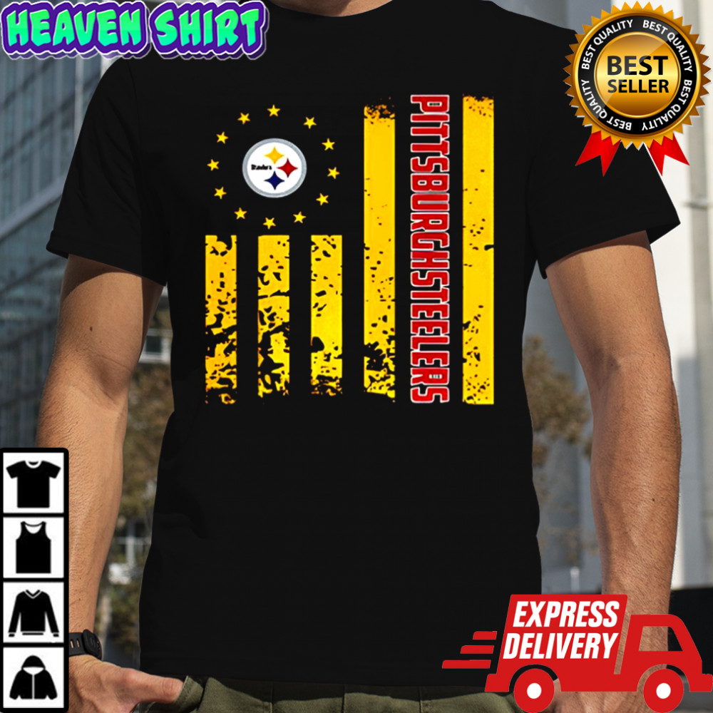 Pittsburgh Steelers NFL American flag shirt