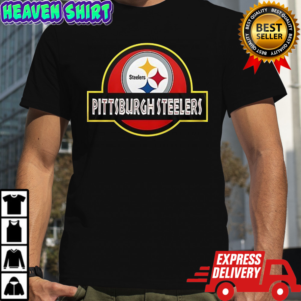 Pittsburgh Steelers x Jurassic Park life finds a way shirt